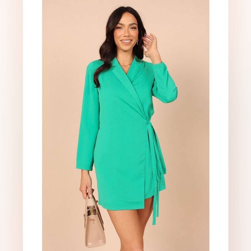 Petal & Pup Green Mini Dress
